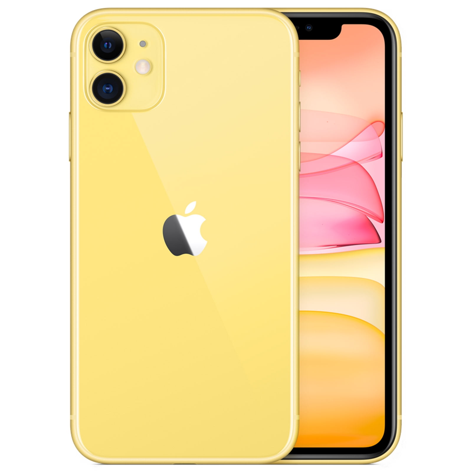 Restored Apple iPhone 11 - Fully Unlocked - 64 GB Yellow (Refurbished)