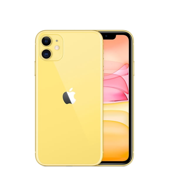 Restored Apple iPhone 11 - Boost Mobile - 64 GB Yellow (Refurbished)