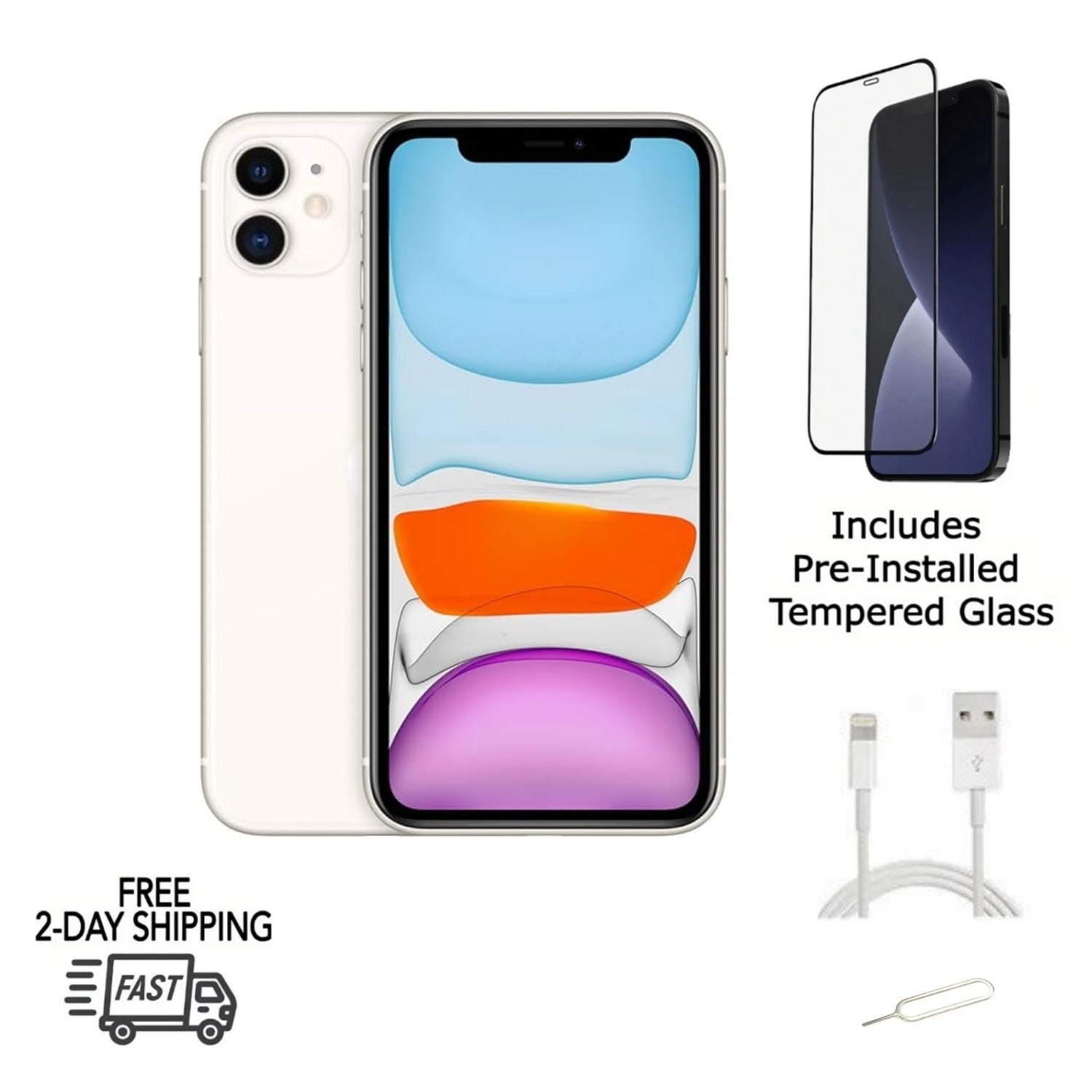 iPhone 11 in iPhone 11 Series | White - Walmart.com