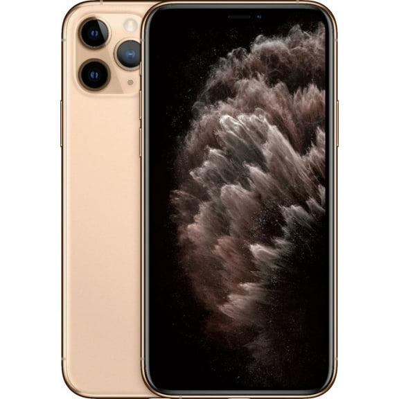 Restored Apple iPhone 11 Pro 256GB Gold LTE Cellular AT&T MW9J2LL/A (Refurbished)