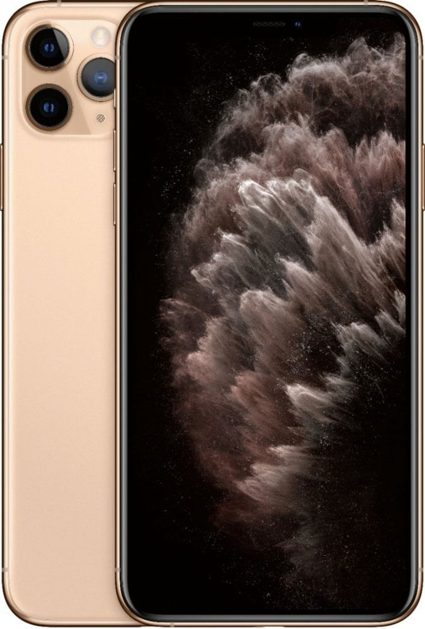 Restored Apple iPhone 11 Pro Max 64GB Gold LTE Cellular Sprint MWG42LL/A (Refurbished) - image 1 of 3