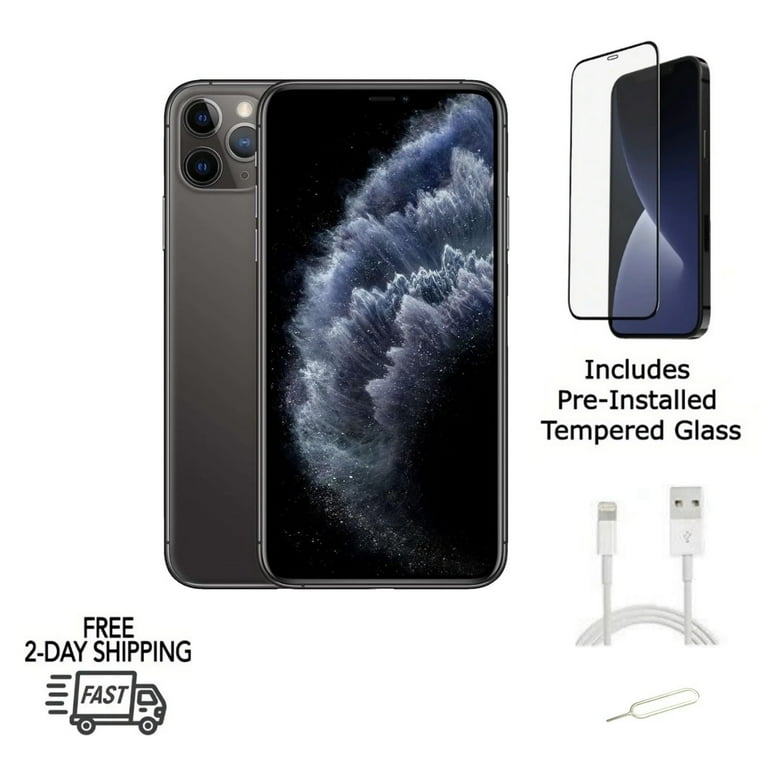 Restored Apple iPhone 11 Pro Max (Unlocked) 256GB Space Gray