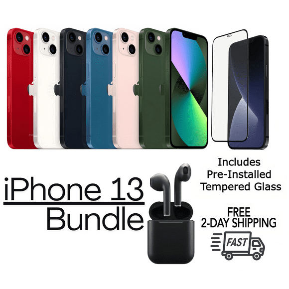 Restored Apple iPhone 11 Pro Max (Unlocked) 64GB Green (A2162) Bundle with Pre-Installed Tempered Glass and Bluetooth Earbuds (Refurbished)
