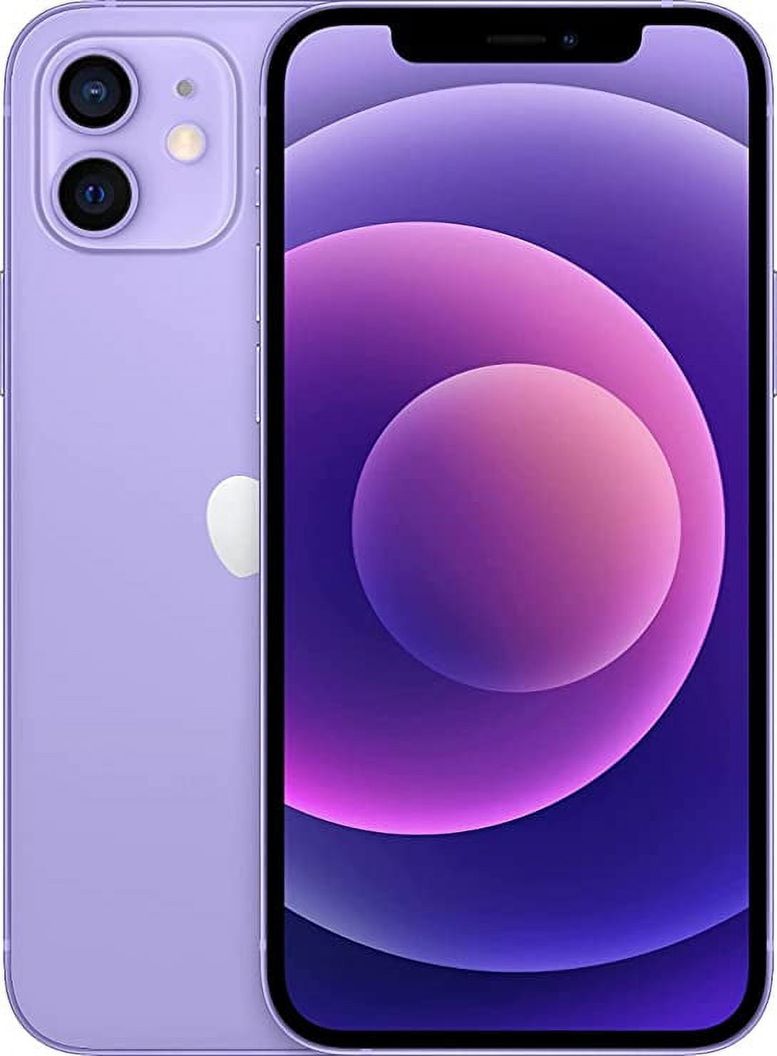 Restored Apple iPhone 12 - Fully Unlocked - 256 GB Purple Restored Apple iPhone 12 - Fully Unlocked - 256 GB Purple