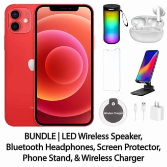 Pre-Owned Apple iPhone Bundle iPhone 12 with Wireless Earbuds