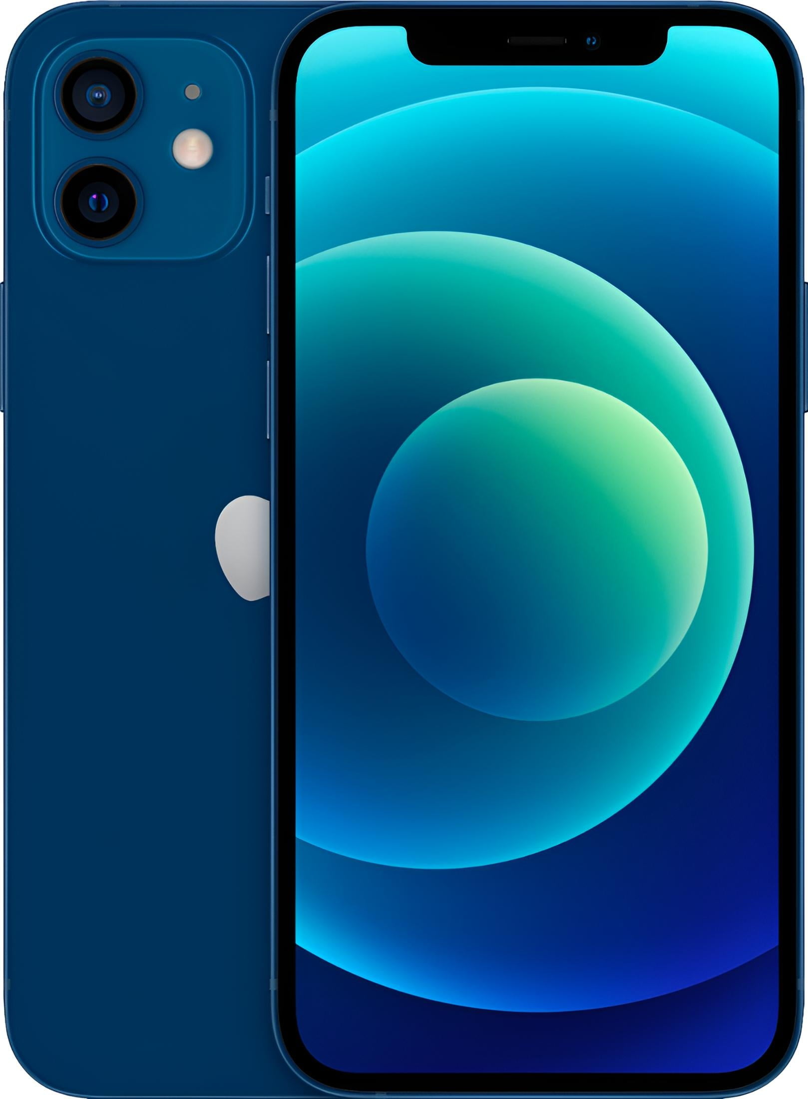 Restored Apple iPhone 12 Fully Unlocked 64 GB Blue (Refurbished