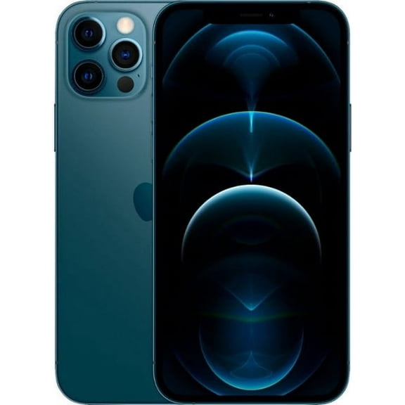 Pre-Owned Restored Apple iPhone 12 Pro 128GB Metro PCS Locked Pacific Blue ( ))
