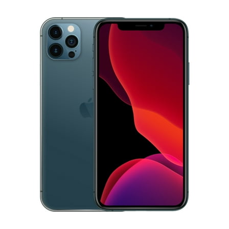 Restored Apple iPhone 12 Pro 256GB Fully Unlocked Pacific Blue (Refurbished)