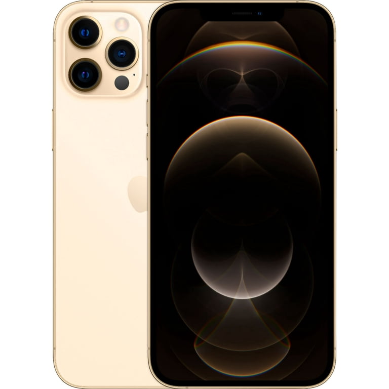 Restored Apple iPhone 12 Pro Max - Unlocked - 128GB Gold - Walmart.com