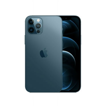 Restored Apple iPhone 12 Pro Max - Fully Unlocked - 256 GB Pacific Blue (Refurbished)
