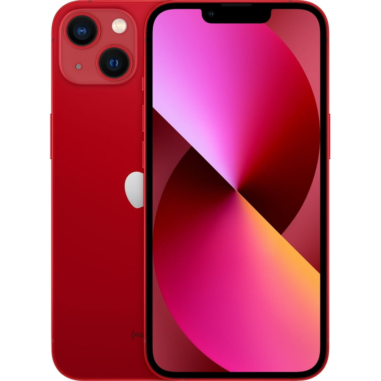 Restored Apple iPhone 13 128GB (PRODUCT) Red LTE Cellular US Cellular MLMQ3LL/A - US (Refurbished)
