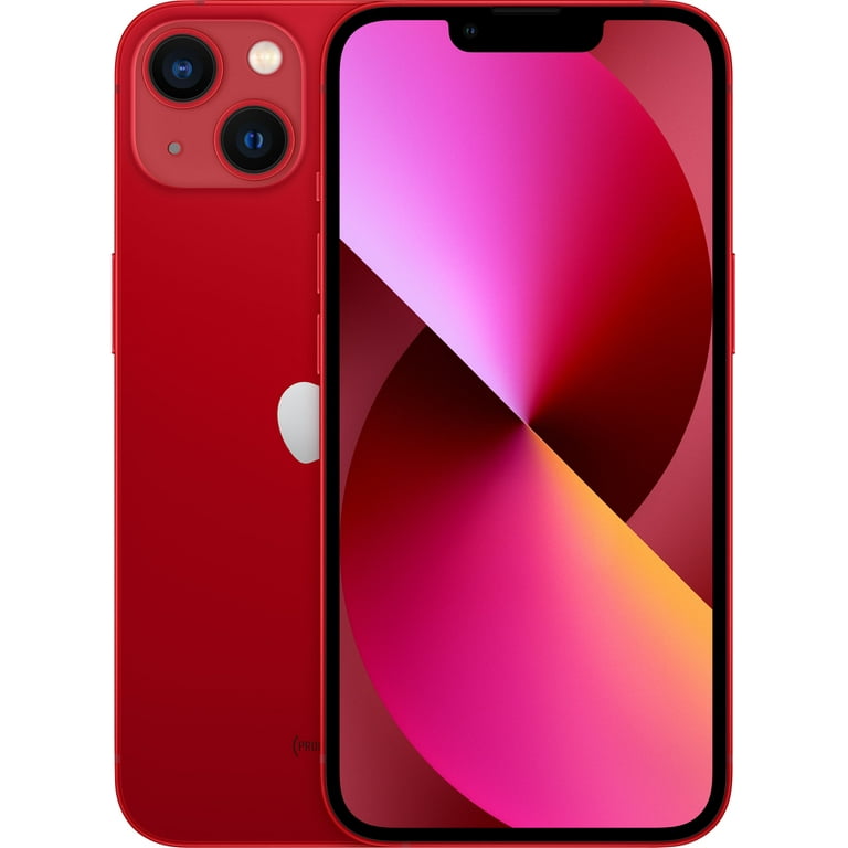 Restored Apple iPhone 13 128GB Red (Unlocked) - MLMQ3LL/A (Refurbished) 