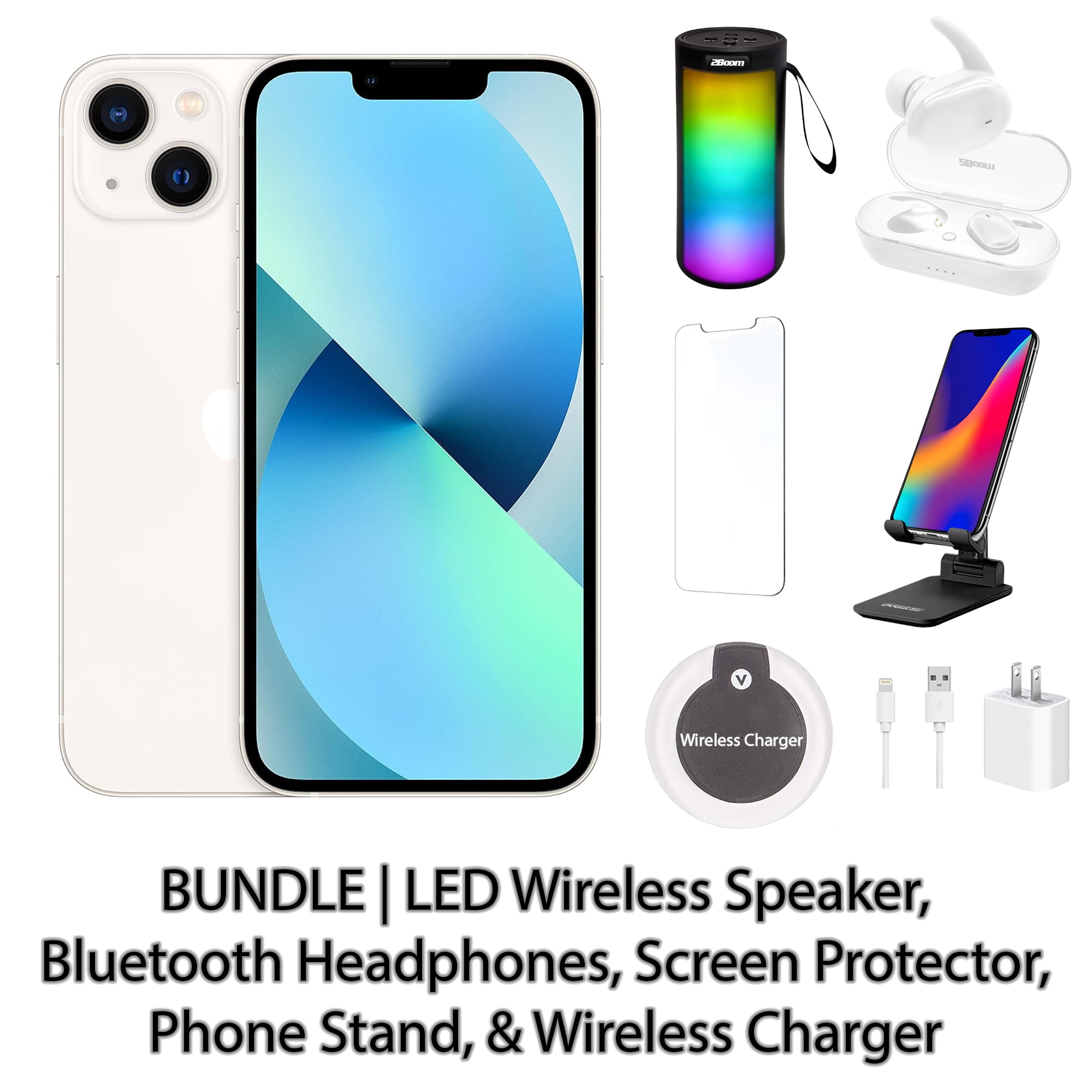 Restored Apple iPhone 13 128GB Starlight Fully Unlocked Restored Apple iPhone 13 128GB Starlight Fully Unlocked
