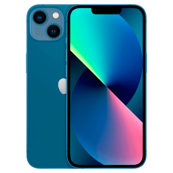 Restored Apple iPhone 13 - Fully Unlocked - 256 GB Blue (Refurbished)