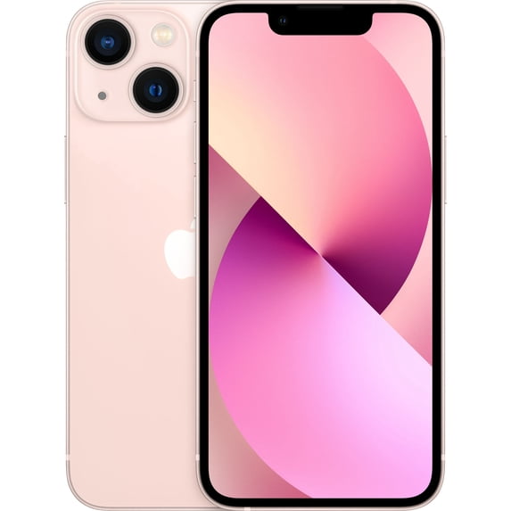 Restored Apple iPhone 13 mini - Visible - 128GB Pink (Refurbished)