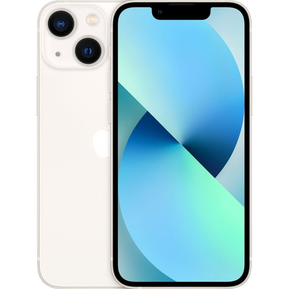 Restored Apple iPhone 13 mini - AT&T - 256GB Starlight (Refurbished)