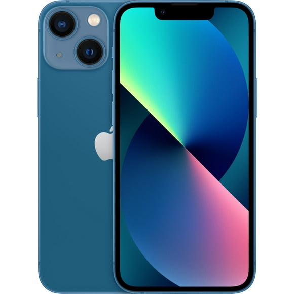 Restored Apple iPhone 13 Mini - Carrier Unlocked - 128 GB Blue (Refurbished)