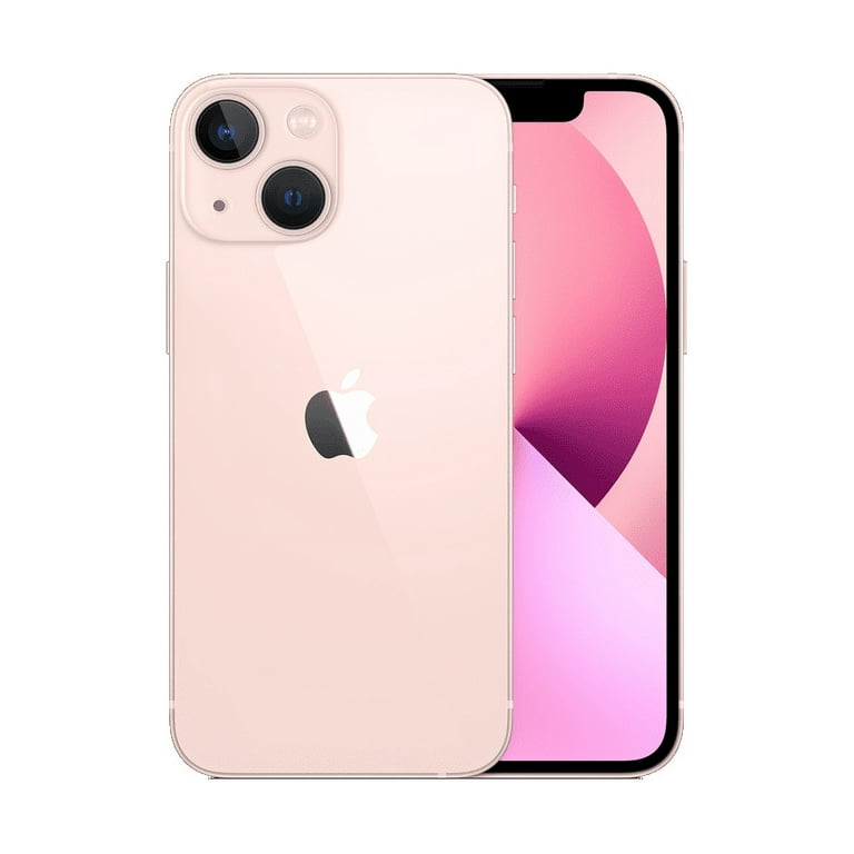 Restored Apple iPhone 13 Mini - Carrier Unlocked - 256GB Pink (Refurbished)