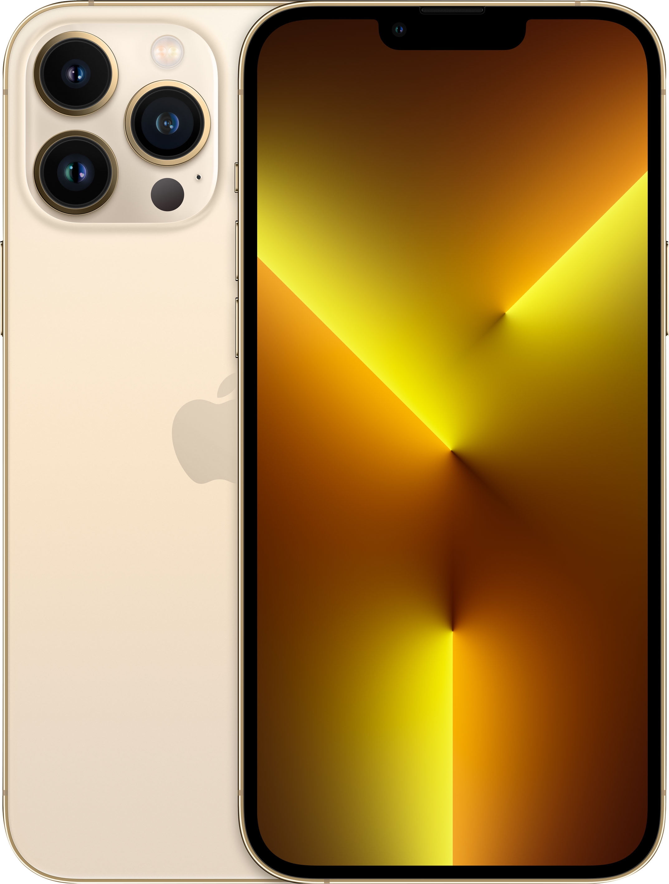 Apple iPhone 13 Pro Max 128GB Gold, Refurbished (Cricket Apple iPhone 13 Pro Max 128GB Gold, Refurbished (Cricket