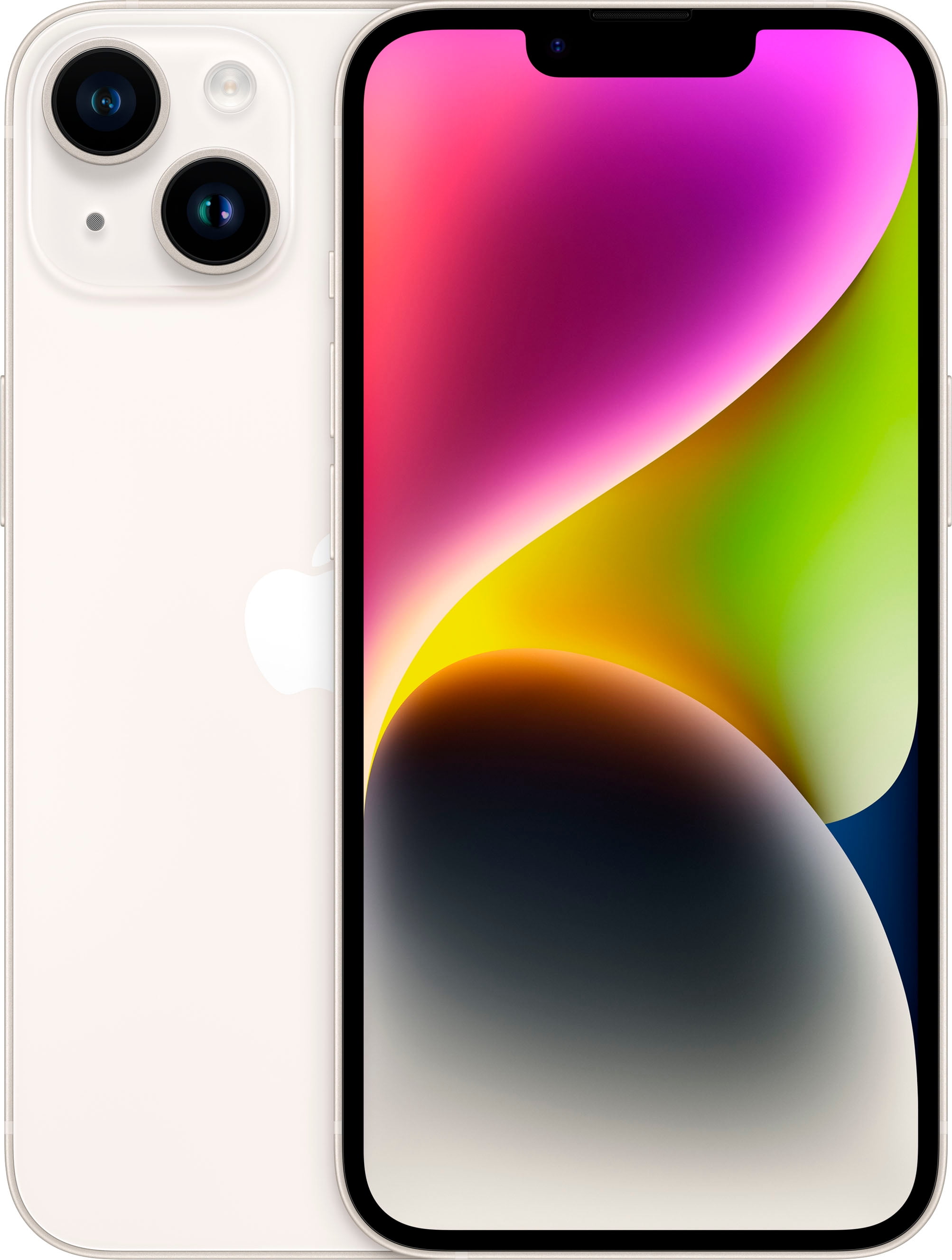 Apple iPhone 14 Starlight 256GB 本体 Free Shipping! Restored Apple iPhone 14 - AT&T - 256 GB Starlight