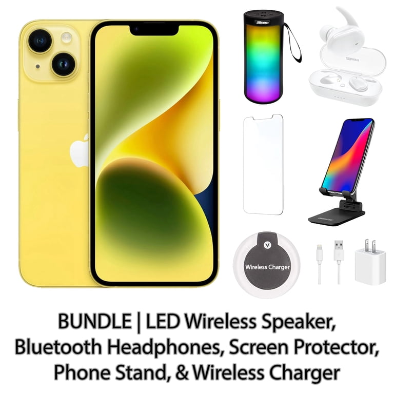Restored Apple iPhone 14 256GB Yellow Fully Unlocked Bundle Restored Apple iPhone 14 256GB Yellow Fully Unlocked Bundle