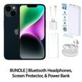 thumbnail image 1 of Restored Apple iPhone 14 512GB Midnight Fully Unlocked Bundle with 10,000 mAh Powerbank & Bluetooth Headphones (Refurbished), 1 of 7