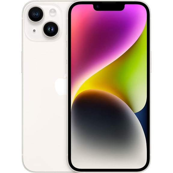 Restored Apple iPhone 14 - T-Mobile - 512 GB Starlight (Refurbished)