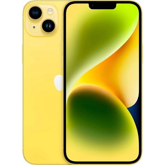 Restored Apple iPhone 14 Plus A2632 Spectrum Only 128GB Yellow (Refurbished)