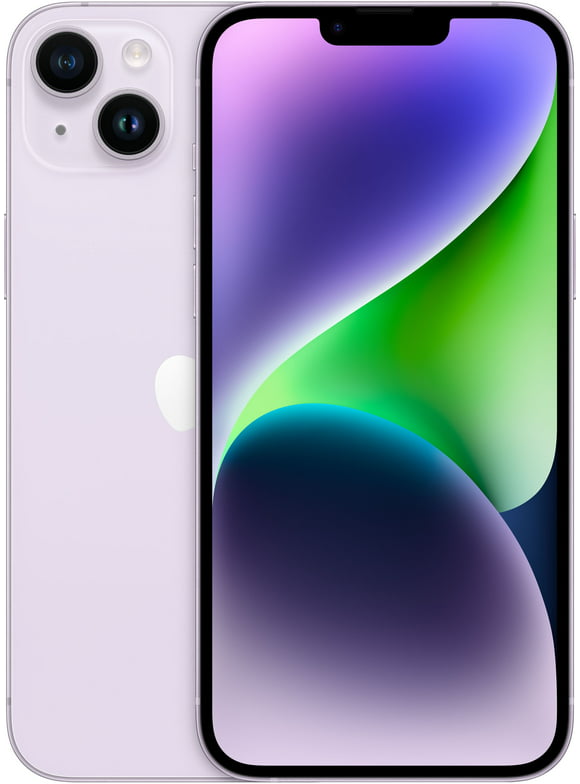 Restored Apple iPhone 14 Plus - Carrier Unlocked - 128GB Purple - MQ3U3LL/A (Refurbished)