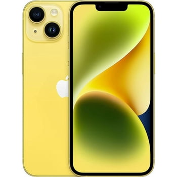Restored Apple iPhone 14 Plus - Carrier Unlocked - 128GB Yellow (Refurbished)