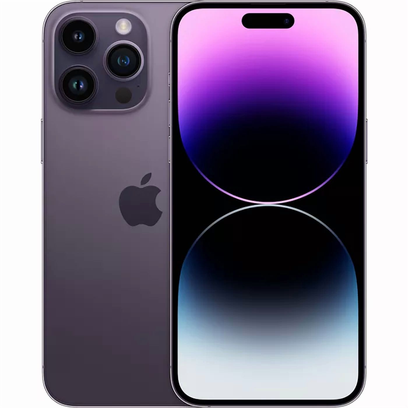 Spectrum, Apple, A2651, Cell Phones, iPhone 14 Pro Max, 128GB, 6GB RAM, Deep Purple/6.7 in