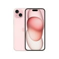 thumbnail image 1 of Factory Unlocked Apple iPhone 15 Plus Cell Phone 256GB 4383 mAh 6 GB RAM Pink, Bluetooth, 1 of 13
