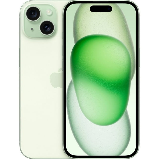 Restored Apple iPhone 15 Plus 512GB (Cricket Wireless) Green MU073LL/A (Refurbished)