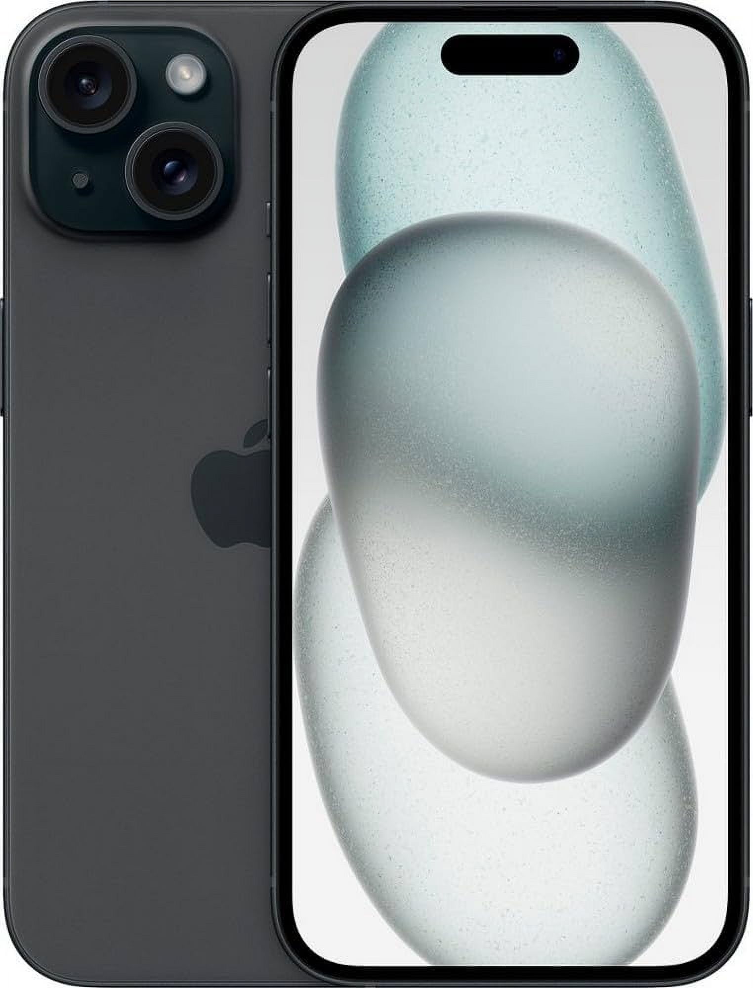 Spectrum, Apple, Cell Phones, iPhone 15 Plus A2847 128GB 6GB RAM, Black/6.7 in