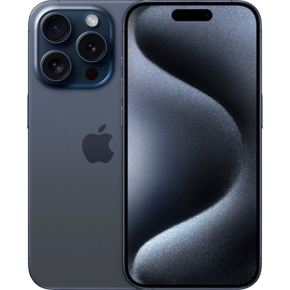 Restored Premium Apple iPhone 15 Pro 128GB (T-Mobile) Blue Titanium MTQQ3LL/A (Refurbished)