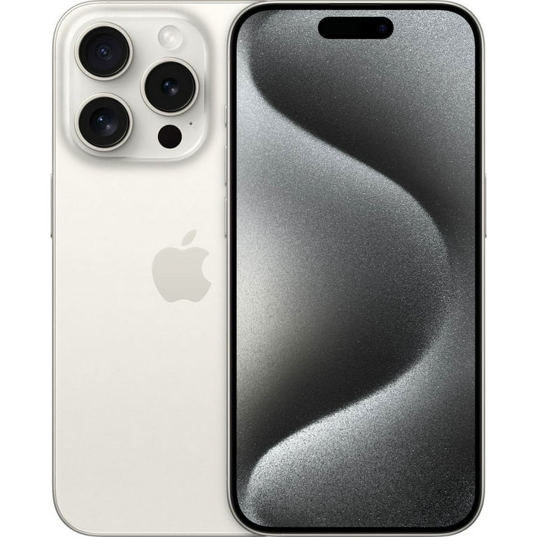 Restored Apple iPhone 15 Pro - Fully Unlocked - 128 GB White