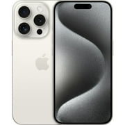 Restored Apple iPhone 15 Pro - Carrier Unlocked - 256GB White Titanium