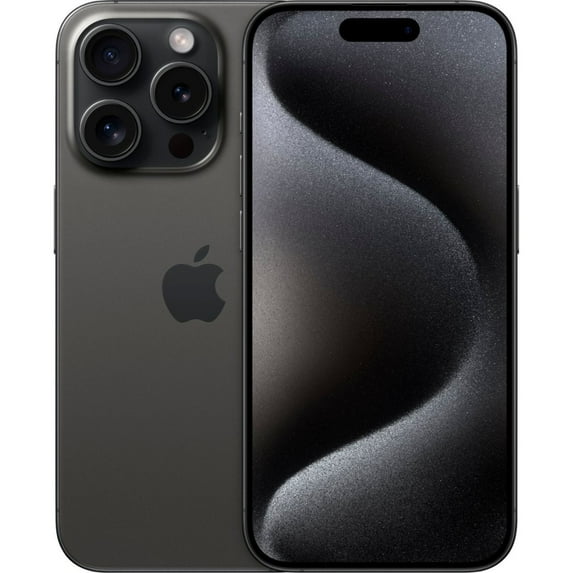 Restored Apple iPhone 15 Pro 256GB (Verizon) Black Titanium MTQR3LL/A (Refurbished)