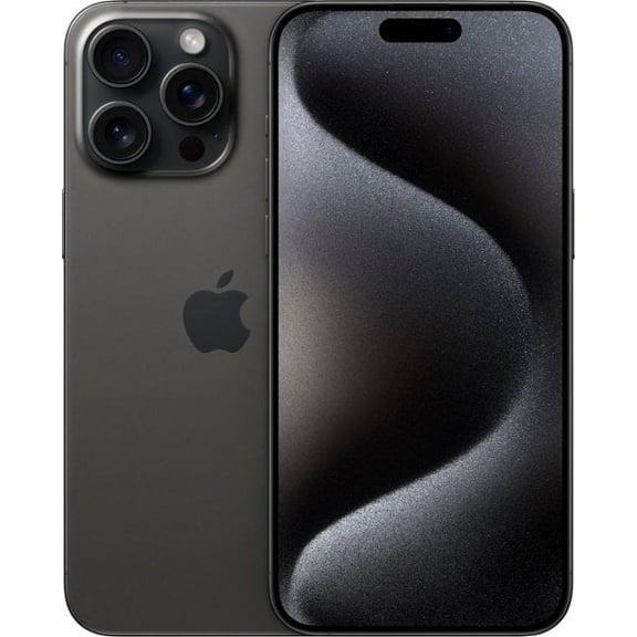 Restored Apple iPhone 15 Pro Max - AT&T - 1 TB Black Titanium (Refurbished)