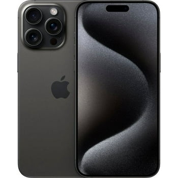 Restored Apple iPhone 15 Pro Max Unlocked 1TB Black Titanium (Refurbished)
