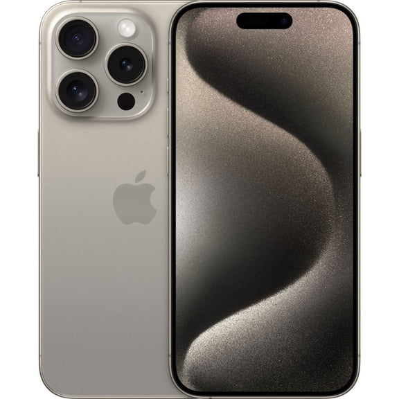 Restored Apple iPhone 15 Pro Max - Verizon - 1 TB Natural Titanium (Refurbished)