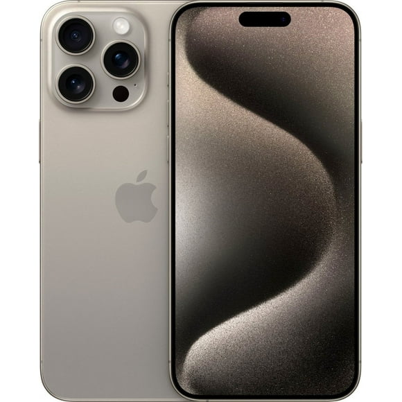 Restored Apple iPhone 15 Pro Max 256GB (AT&T Locked) - Natural Titanium (Refurbished)
