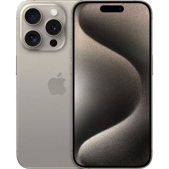 Restored Apple iPhone 15 Pro Max - Carrier Unlocked - 256GB Natural Titanium (Refurbished)
