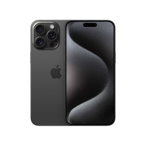Restored Apple iPhone 15 Pro Max - Carrier Unlocked - 512GB Black Titanium (Refurbished)