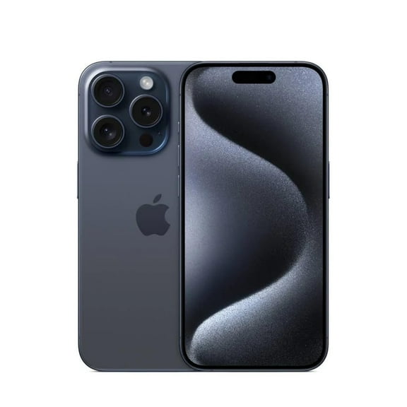 Pre-Owned Apple iPhone 15 Pro Max - Unlocked - 1TB Blue Titanium (Fair)