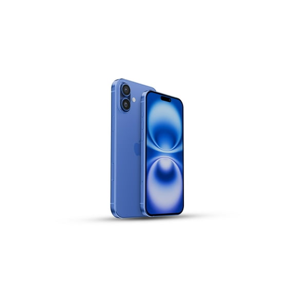 Restored Apple iPhone 16 - Spectrum - 128 GB Ultramarine (Refurbished)