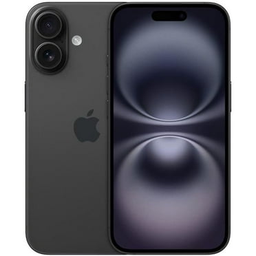 Restored Premium Apple iPhone 16 - Carrier Unlocked - 256GB Black (Refurbished)