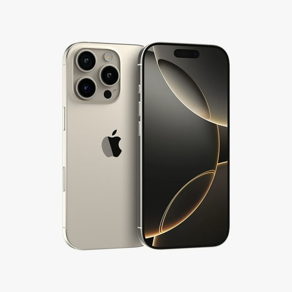 Restored Apple iPhone 16 Pro - Visible - 128GB Natural Titanium
