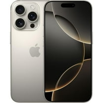 Restored Apple iPhone 16 Pro - Boost Mobile - 1TB Natural Titanium (Refurbished)