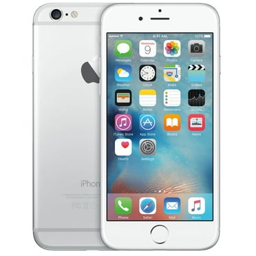 Restored Apple iPhone 6 16GB, Silver - Unlocked GSM (Refurbished)